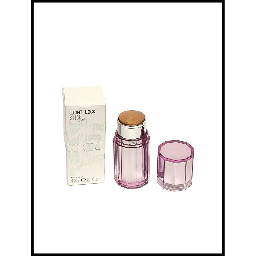 About Face Light Lock Stick Highlight RELUCTANCE Peachy Amber Full Size New